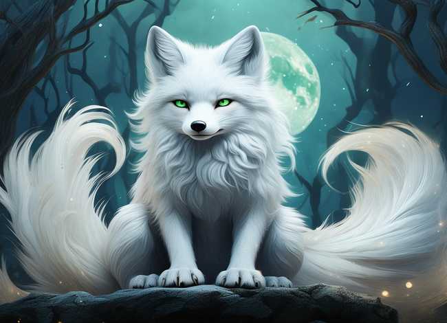 狐狸的故事民间传说，九尾白狐的传说_九尾狐狸的千古传说