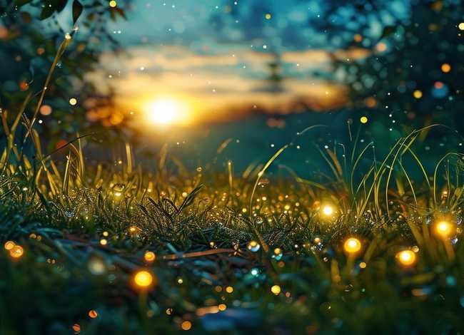 自己编小故事 自己编写一个小故事用这些词语太阳月亮小草星星萤火虫青蛙