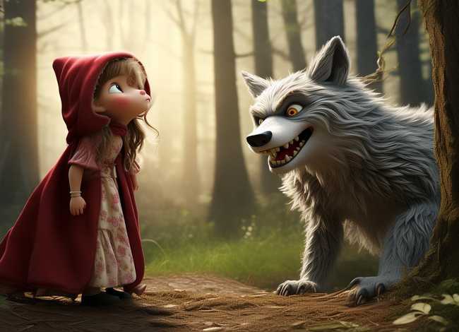 小红帽故事动画(小红帽和大灰狼的) 小红帽故事动画(小红帽和大灰狼的)