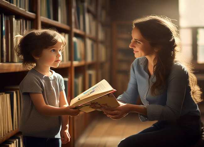育儿小故事200个 - 育儿小故事,教育大道理 - 借书引发的尊重