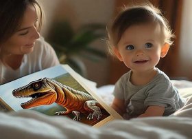 霸王龙睡前故事文字版 妈妈,我长大了也想像你一样