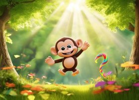 儿童画小故事简单（儿童小故事跳跳猴画什么）