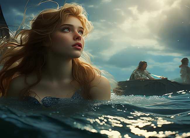 美人鱼和王子的故事，谁能帮我传《小美人鱼》童话故事全文