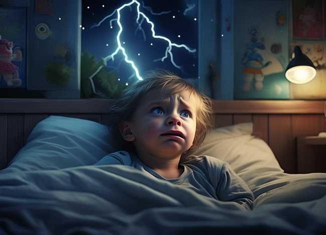 儿童打雷做噩梦，半夜老是容易惊醒,恐慌,是怎么回事呢