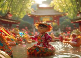 屈原的故事图片幼儿，幼儿园端午节可以开展哪些活动