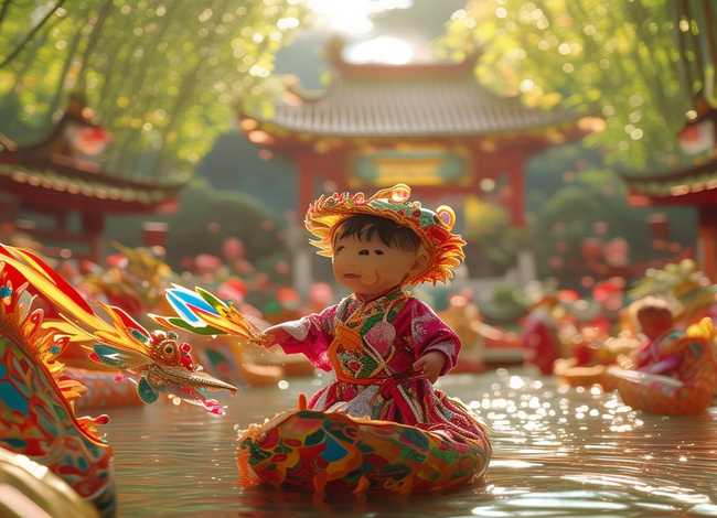 屈原的故事图片幼儿，幼儿园端午节可以开展哪些活动