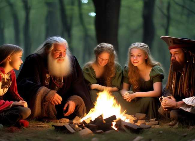 六个人的小故事，六个人可以演什么有名的的故事