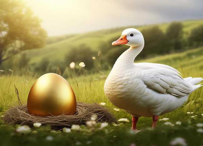 关于鹅的故事大全 - 鹅与金蛋的故事