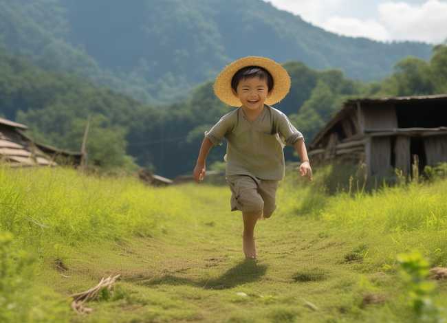 关于乡村小孩的有趣故事 - 乡村生活——留守儿童之一(壮壮的故事)