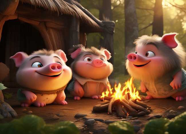 儿童英语故事大赛绘本演讲 【英语绘本】三只小猪的故事 儿童英语故事大赛绘本演讲 【英语绘本】三只小猪的故事