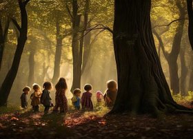 含沙射影儿童故事、含沙射影的故事