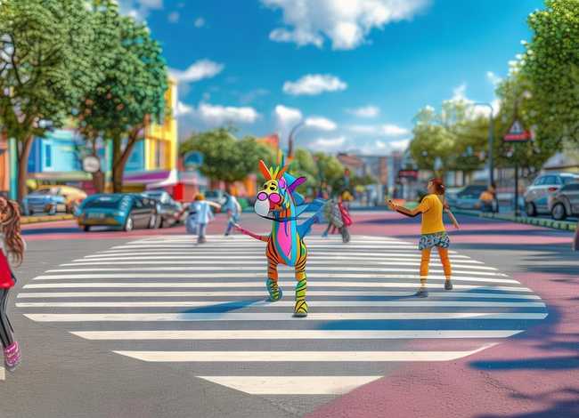 关于斑马线的童谣 交通安全童谣八句 关于斑马线的童谣 交通安全童谣八句