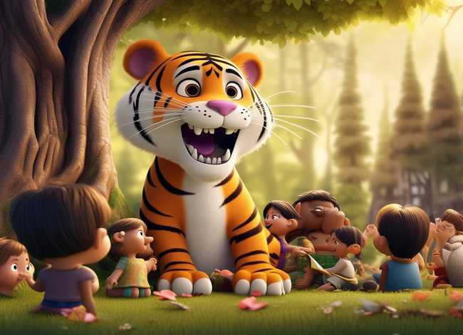 瘪嘴老虎的故事完整版，老虎拔牙的故事告诉小朋友什么道理
