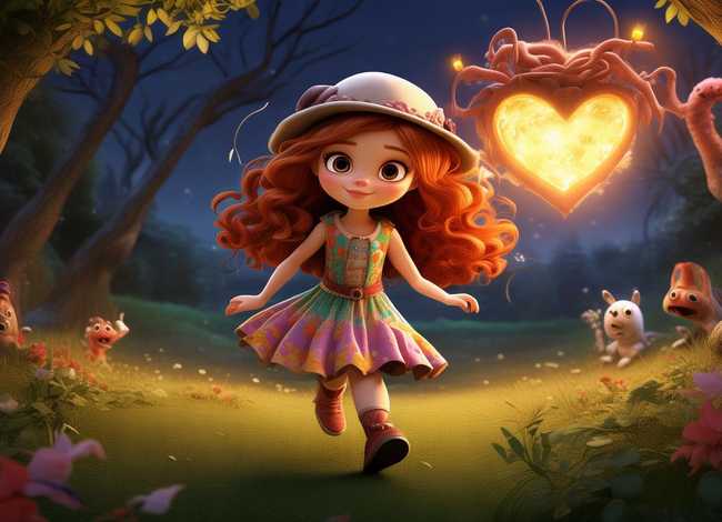 儿童奇异故事 - 儿童故事-卷毛的碧琪