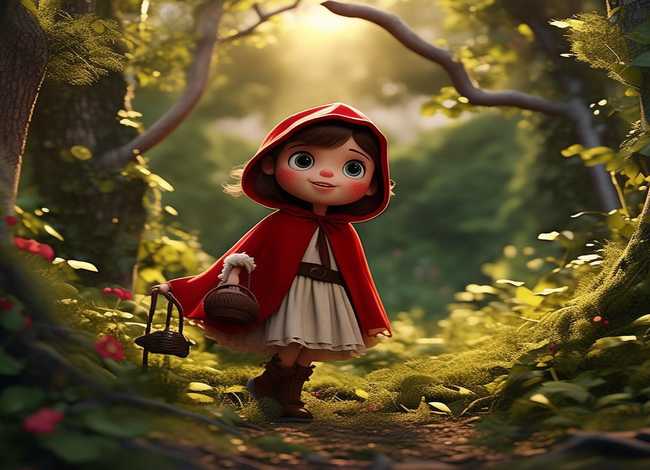 小帽子的故事阅读答案；小红帽的故事