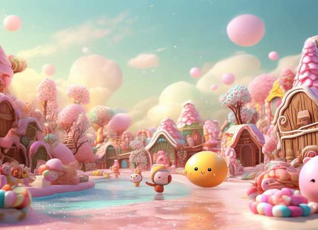 关于糖果的绘本故事 绘本世界《小糖果》