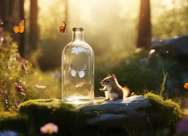 瓶子的故事 童话故事—一个空瓶子