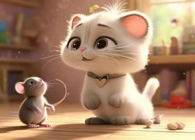 儿童故事猫对老鼠表达了爱意（猫和老鼠故事 关于猫和老鼠故事）