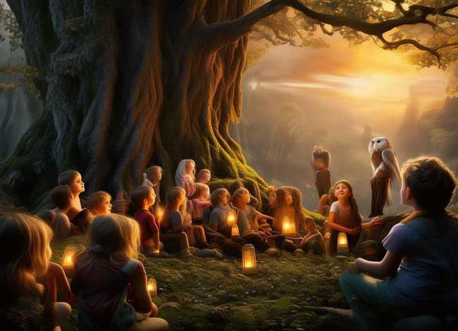 儿童故事《森林故事》(《森林故事会》一段话的写作思路是什么) 儿童故事《森林故事》(《森林故事会》一段话的写作思路是什么)