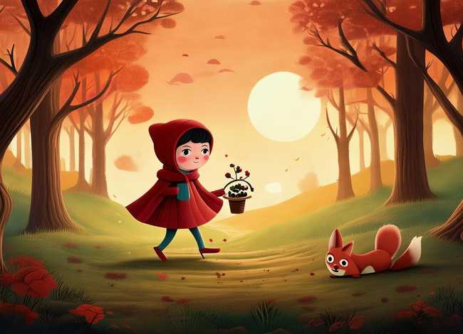 幼儿童话故事小红帽视频完整 经典外国童话故事之一小红帽的故事