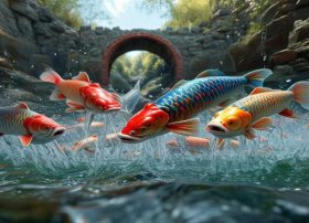 儿童故事小鲤鱼跳龙门试听 小鲤鱼跳龙门的先后顺序是哪些故事