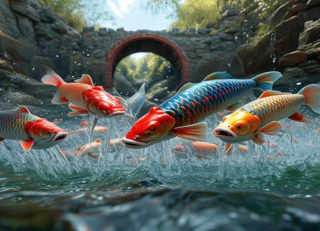 儿童故事小鲤鱼跳龙门试听 小鲤鱼跳龙门的先后顺序是哪些故事