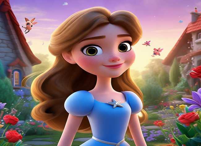 童话故事灰姑娘儿童画 灰姑娘一年级语文阅读卡怎么画