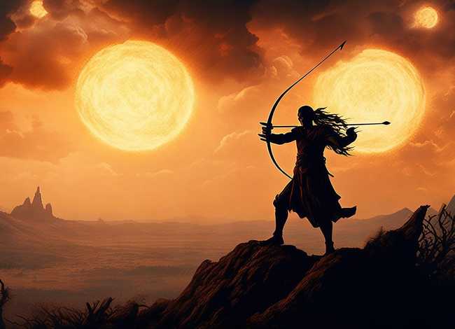 后羿射日故事视频播放 后羿射日的神话故事