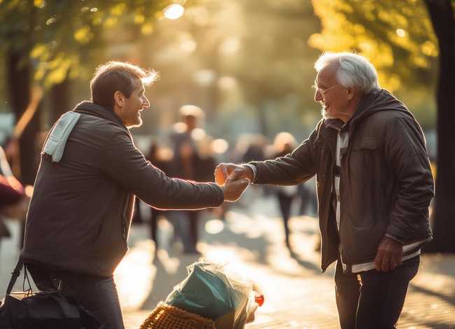陌生人故事编讲 - 陌生人善行的故事