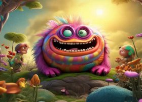 幼儿怪物故事、丑丑故事