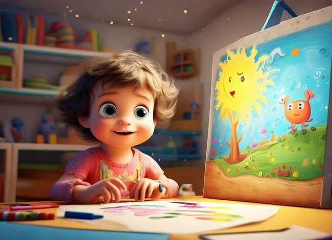 带图画的儿童故事 - 看图讲故事