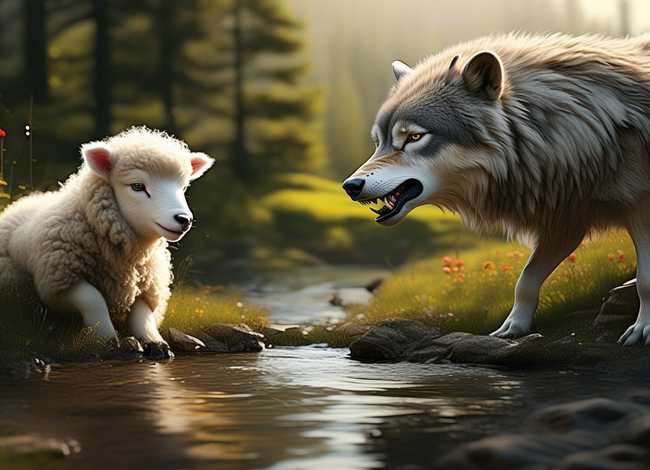 儿童故事狼和小羊的故事 - 《狼和小羊》寓言故事读后感 800字左右