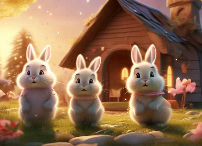 兔子的故事儿童版 三只小兔的故事 儿童睡前故事三只小兔 兔子的故事儿童版 三只小兔的故事 儿童睡前故事三只小兔