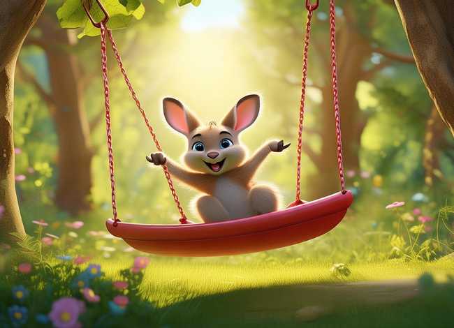 儿童故事小袋鼠的故事;幼儿故事小袋鼠荡秋千 儿童故事小袋鼠的故事;幼儿故事小袋鼠荡秋千