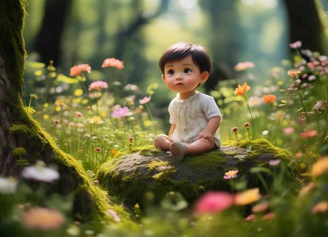 精灵故事儿童版，小孩与精灵童话故事作文三百五十字