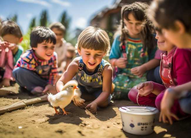 看图写故事幼儿园 - 幼儿园看图说话故事救小鸡