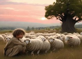 幼儿故事剧本简短、寓言故事《放羊的孩子》的剧本