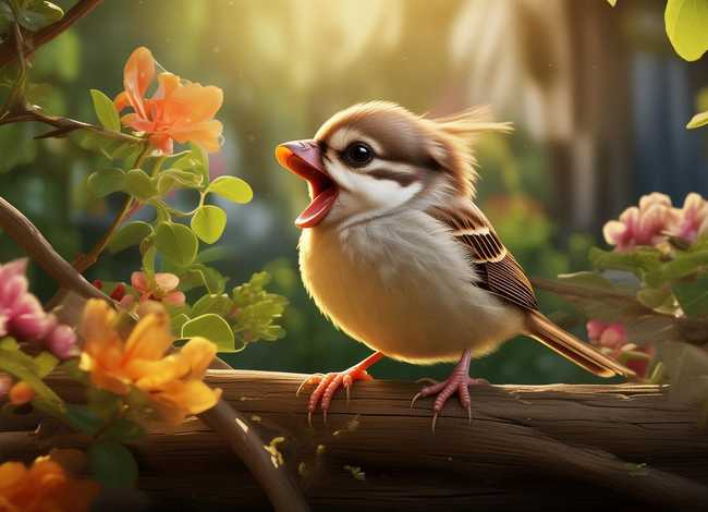 贝瓦儿歌故事免费听、小麻雀爱说话儿歌