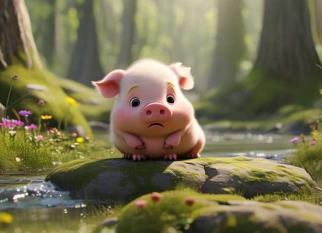 小猪的小故事 爱发脾气的小猪故事 小猪的小故事 爱发脾气的小猪故事