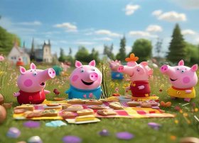 儿童动画野餐故事 小猪佩奇学校野餐是第几集