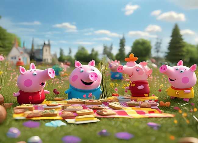 儿童动画野餐故事 小猪佩奇学校野餐是第几集