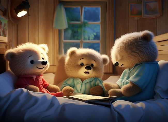 三只小熊儿童故事睡前（儿童睡前故事三只小熊）