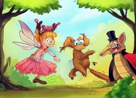 儿童搞笑故事三分钟，3到5分钟的三个人的搞笑童话故事