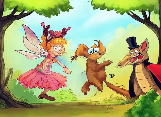 儿童搞笑故事三分钟，3到5分钟的三个人的搞笑童话故事