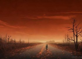 秋思古诗动画视频；《天净沙·秋思》古诗配画怎么画