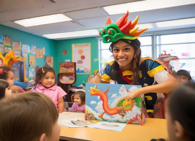 叶公好龙小朋友讲故事、叶公好龙成语故事要怎么上给二年级小朋友