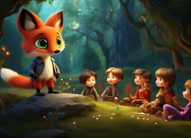 狐狸的故事视频，童话狐狸的故事