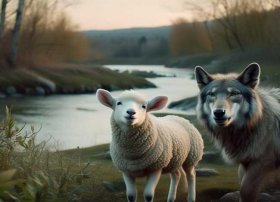 狼和小羊的故事mp3，故事《狼和小羊》doc