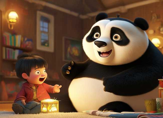 儿童故事熊猫故事朗诵（丁建华配音作品）