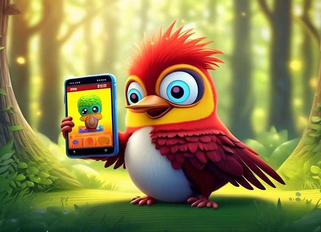 啄木鸟儿童故事 - 啄木鸟的移动电话儿童童话故事 啄木鸟儿童故事 - 啄木鸟的移动电话儿童童话故事